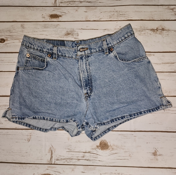 Levi Strauss & Co 912 Y2K Junior's 13 Jean  Shorts - Picture 5 of 5